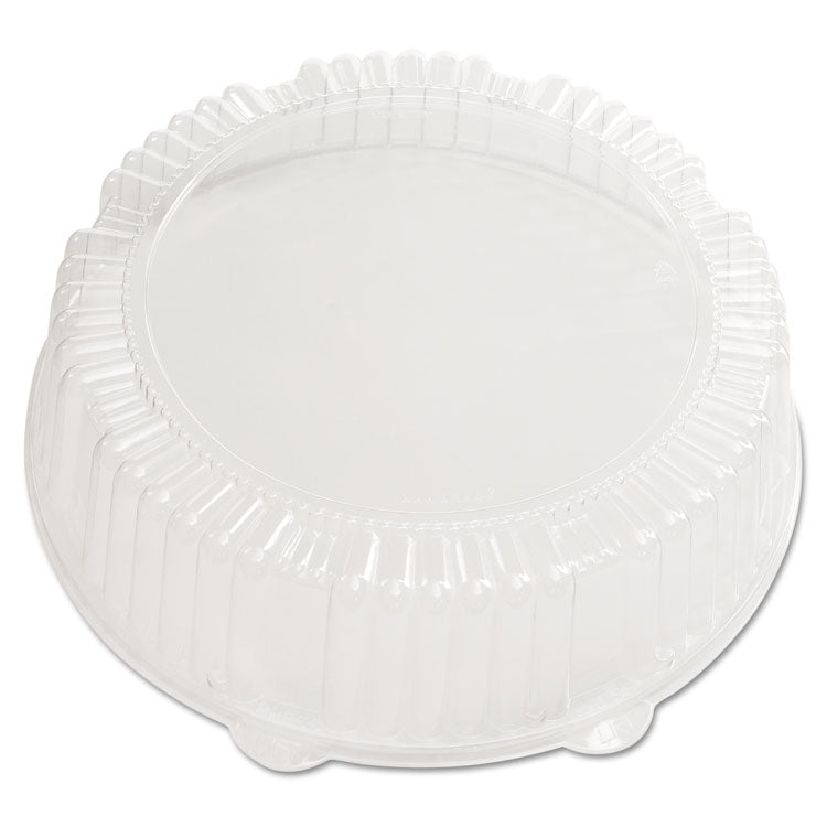 Caterline Dome Lids, 12" Diameter x 275"h, Clear, Plastic, 25/Carton