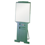 Duramax Portable Presentation Easel, Adjusts 39" to 72" High, Plastic, Gray