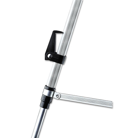 Lightweight Telescoping Tripod Easel, 38" to 66" High, Aluminum, Silver