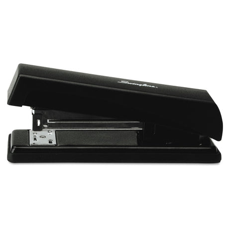 Compact Desk Stapler, 20-Sheet Capacity, Black