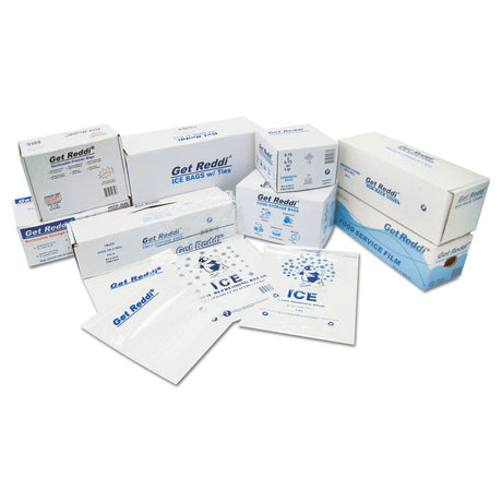 Food Bags, 6 gal, 12" x 8" x 30", Clear, 500/Carton