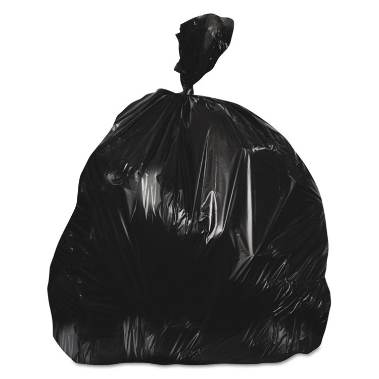 Linear Low-Density Can Liners, 30 gal, 0.65 mil, 30  x 36 , Black, 250/Carton