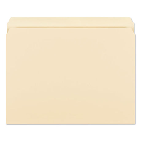 Manila File Folders, Straight Tabs, Letter Size, 0.75" Expansion, Manila, 100/Box