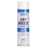 Dry Breeze Aerosol Air Freshener, Sugar and Spice, 10 oz Aerosol Spray, 12/Carton
