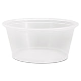 Conex Complements Portion/Medicine Cups, 3.25 oz, Clear, 125/Bag, 20 Bags/Carton