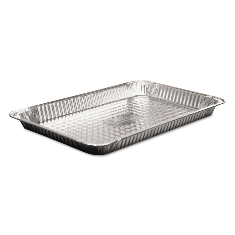 Aluminum Steam Table Pans, Full-Size Shallow, 1.63  Deep, 12.19 x 20.75, 50/Carton