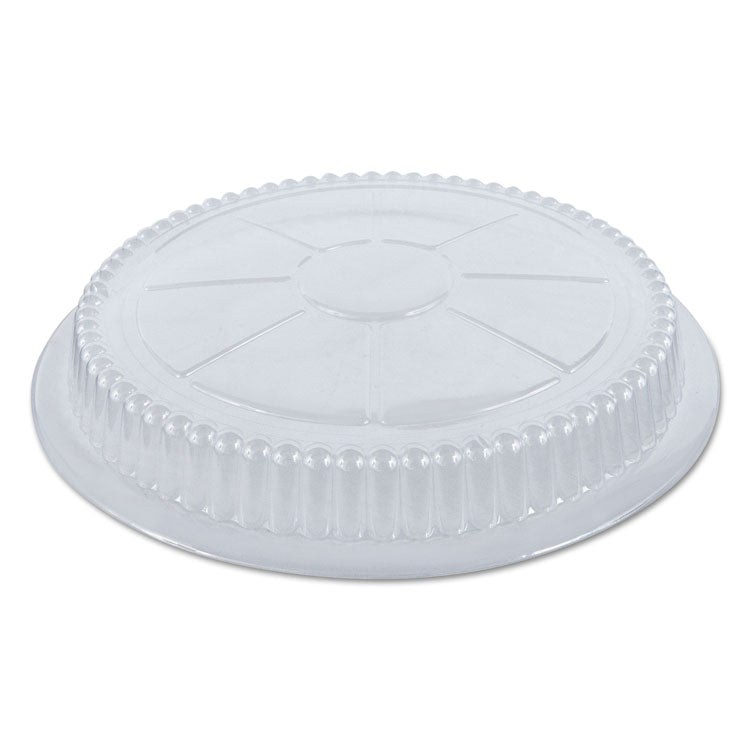 Plastic Dome Lid, 8.25  Diameter x 0.88 h, Clear, 500/Carton
