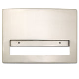 Stanless Steel Toilet Seat Cover Dispenser, ConturaSeries, 15.75 x 2.25 x 11.25, Satin Finish