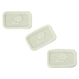 Unwrapped Amenity Bar Soap, Fresh Scent, # 1/2, 1,000/Carton