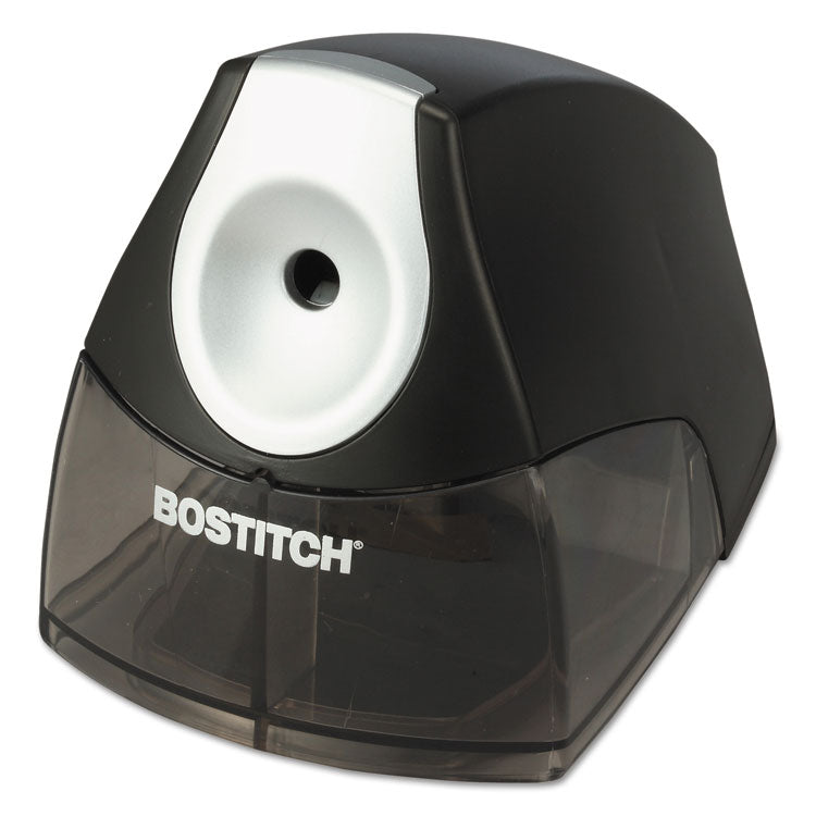 Personal Electric Pencil Sharpener, AC-Powered, 4.25 x 8.4 x 4, Black