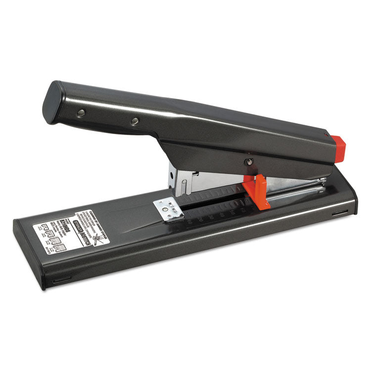 Antimicrobial 130-Sheet Heavy-Duty Stapler, 130-Sheet Capacity, Black