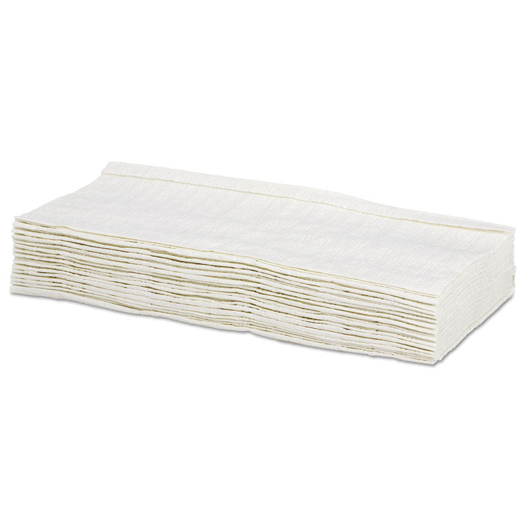 Scrim Wipers, 4-Ply, 9.75 x 16.75, White, 150/Dispenser Pack, 6 Dispenser Packs/Carton