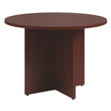 10500 Series Round Table Top, 42  Diameter, Mahogany