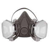 Half Facepiece Paint Spray/Pesticide Respirator, Large