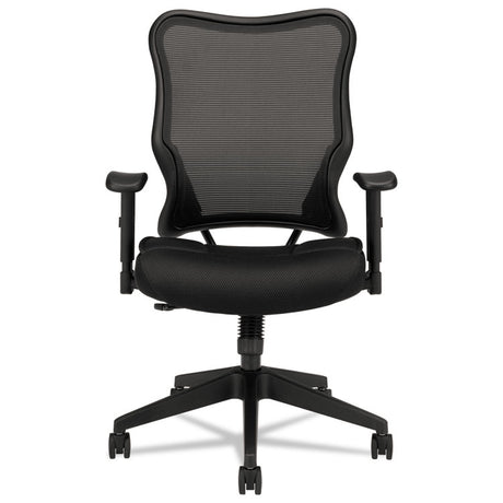 VL702 Mesh High-Back Task Chair, Supports Up to 250 lb, 18.5" to 23.5" Seat Height, Black