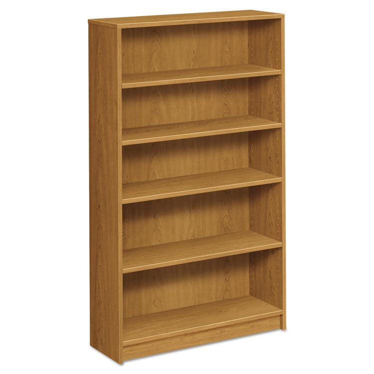 1870 Series Bookcase, Five-Shelf, 36w x 11.5d x 60.13h, Harvest