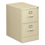 310 Series Vertical File, 2 Legal-Size File Drawers, Putty, 18.25" x 26.5" x 29"