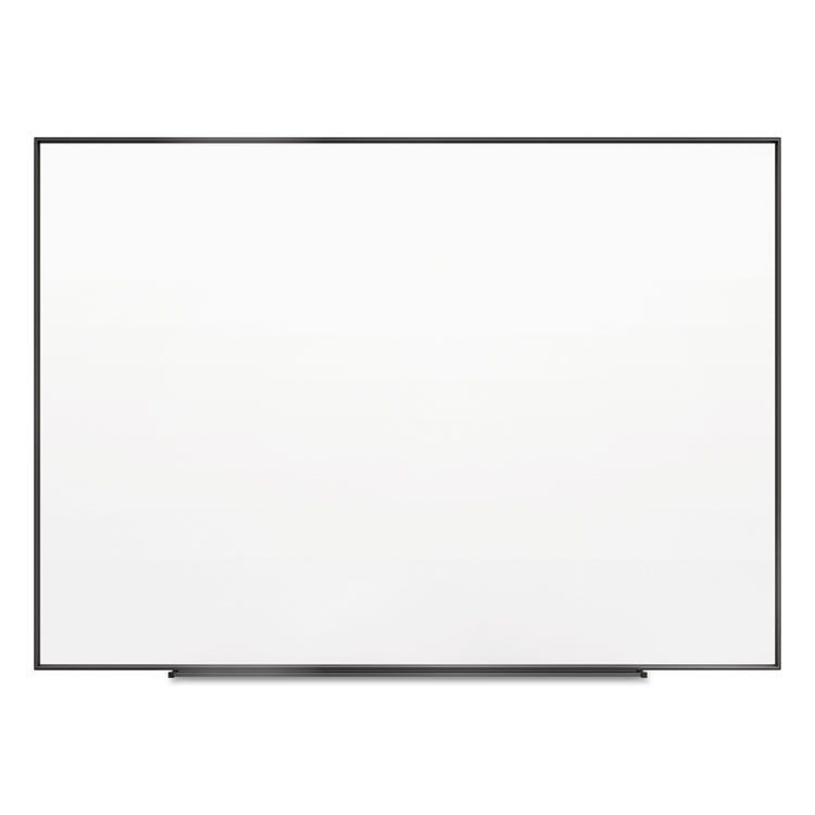Fusion Nano-Clean Magnetic Whiteboard, 48 x 36, White Surface, Black Aluminum Frame