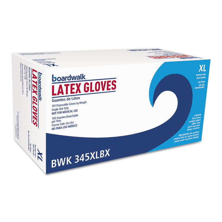 General-Purpose Latex Gloves, Natural, X-Large, Powder-Free, 4.4 General-Purpose Latex Gloves, Natural, X-Large, Powder-Free, 4.4