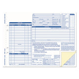 Auto Repair Four-Part Order Form, Four-Part Carbonless, 11 x 8.5, 50 Forms Total