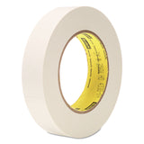 Printable Flatback Paper Tape, 3" Core, 1" x 60 yds, White