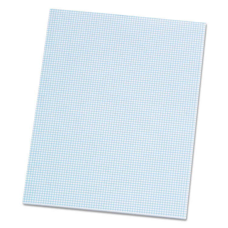 Quadrille Pads, Quadrille Rule (8 sq/in), 50 White (Heavyweight 20 lb Bond) 8.5 x 11 Sheets