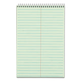 Gregg Steno Pads, Gregg Rule, 80 Green-Tint 6 x 9 Sheets