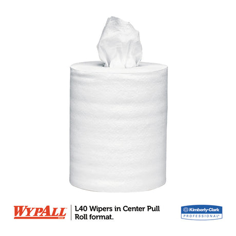 L40 Towels, Center-Pull, 10 x 13.2, White, 200/Roll, 2/Carton