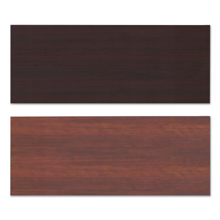 Reversible Laminate Table Top, Rectangular, 59.5w x 23.63,Medium Cherry/Mahogany