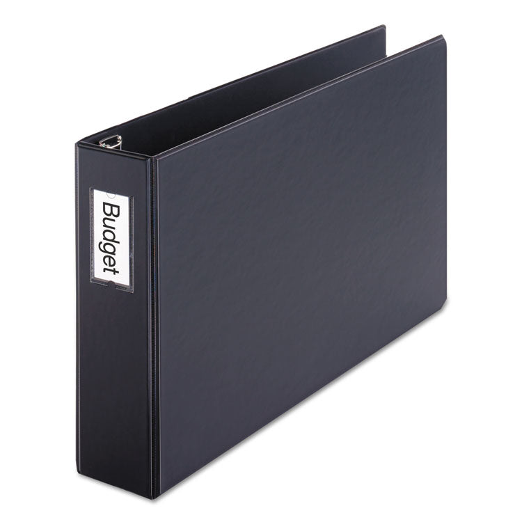 Premier Easy Open 11 x 17 Locking Slant-D Ring Binder, 3 Rings, 3" Capacity, 11 x 17, Black