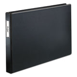 Premier Easy Open 11 x 17 Locking Slant-D Ring Binder, 3 Rings, 1" Capacity, 11 x 17, Black