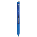 InkJoy Gel Pen, Retractable, Medium 0.7 mm, Blue Ink, Blue Barrel, Dozen