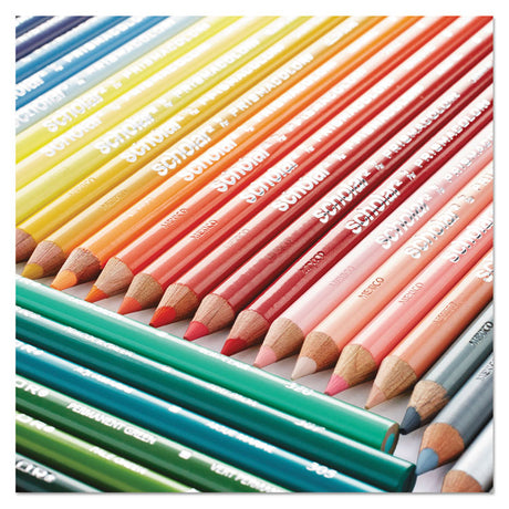 Scholar Colored Pencil Set, 3 mm, 2B, Assorted Lead and Barrel Colors, 24/Pack