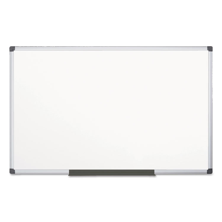 Value Melamine Dry Erase Board, 48 x 96, White Surface, Silver Aluminum Frame