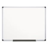 Value Lacquered Steel Magnetic Dry Erase Board, 72 x 48, White Surface, Silver Aluminum Frame