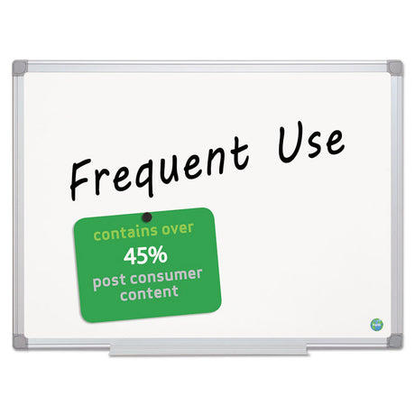 Earth Gold Ultra Magnetic Dry Erase Boards, 36 x 48, White Surface, Silver Aluminum Frame