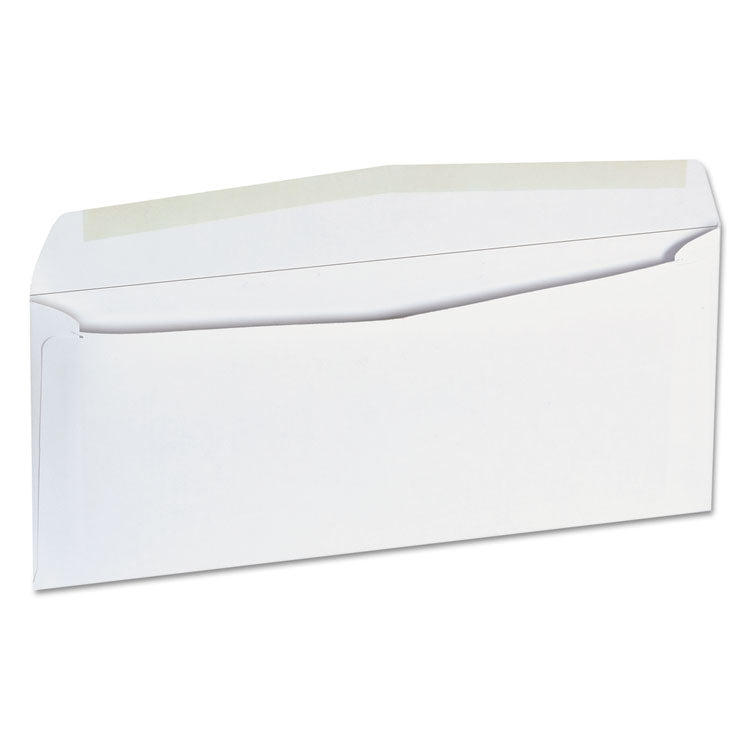 Open-Side Business Envelope, #9, Square Flap, Gummed Closure, 3.88 x 8.88, White, 500/Box