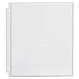 Top-Load Poly Sheet Protectors, Economy, Letter, 100/Box