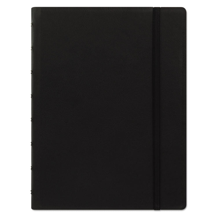 Notebook, 1-Subject, Medium/College Rule, Black Cover, (112) 8.25 x 5.81 Sheets