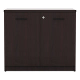 Alera Valencia Series Storage Cabinet, 34.13w x 22.78d x 29.5h, Mahogany