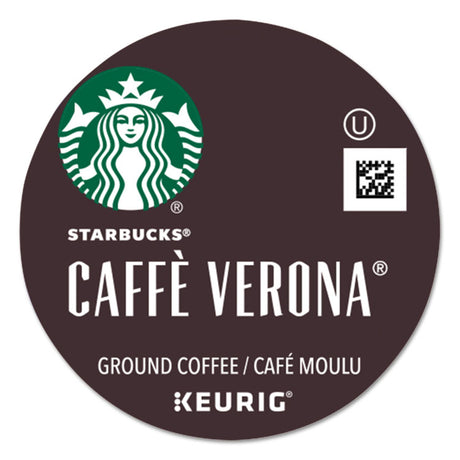 Caffe Verona Coffee K-Cups Pack, 24/Box, 4 Boxes/Carton