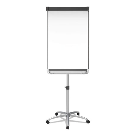 Prestige 2 Mobile Presentation Easel, 3 ft x 2 ft, Silver/White