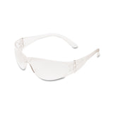 Checklite Scratch-Resistant Safety Glasses, Clear Lens, 12/Box