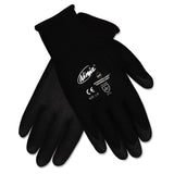 Ninja HPT PVC Coated Nylon Gloves, Large, Black, 12/Pack