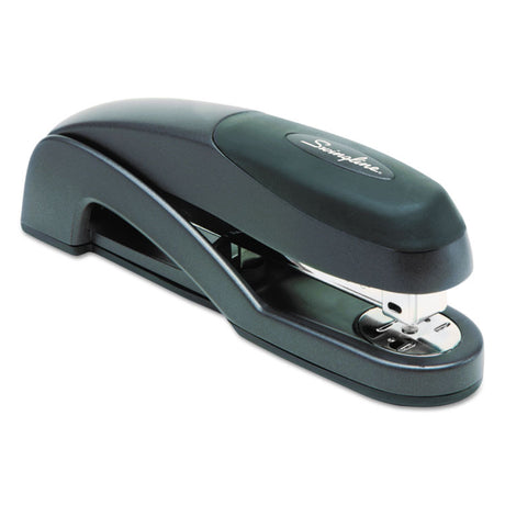 Optima Full Strip Desk Stapler, 25-Sheet Capacity, Graphite Black