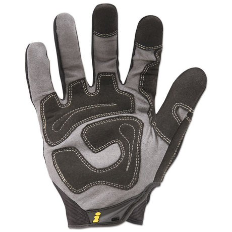 General Utility Spandex Gloves, Black, Large, Pair