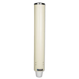 Foam Cup Dispenser with Removable Cap, For 4 oz to 10 oz Cups, Sand