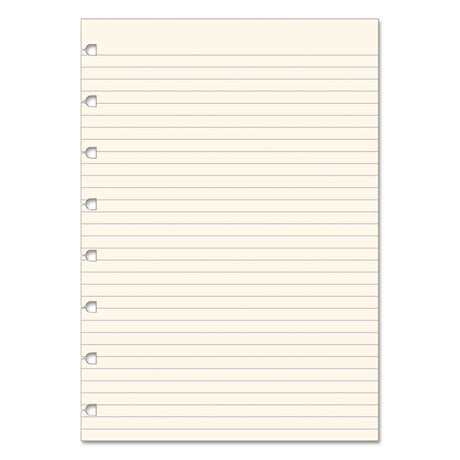 Notebook Refills, 8-Hole, 8.25 x 5.81, Narrow Rule, 32/Pack