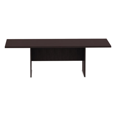 Alera Valencia Series Conference Table, Rectangular, 94.5w x 41.38d x 29.5h, Espresso