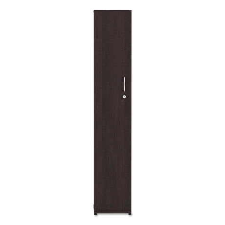 Alera Valencia Series Wardrobe, 11.88w x 22.78d x 65h, Espresso